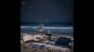 White noise on the beach vibes 