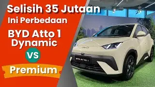 Selisih 35 Jutaan, Apa Saja Perbedaan BYD Atto 1 Dynamic dan Premium?