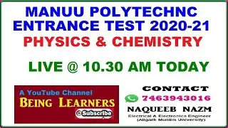 2020 MATHEMATICS QUESTION MANUU POLYTECHNIC ENTRANCE TEST