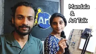 Mandala Art | watch mandala process & sharing some points on it