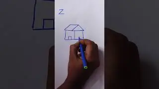 How to make alphabet Z drawing #educationaldrawing#abcddrawing #shortspeed #shorts