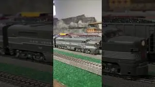 M&auml;rklin New York Central Alco PA dreifach Traktion #train #modeltrains #hobbysoul #railroad