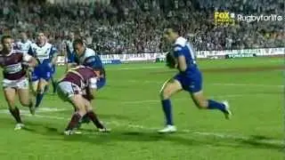 Sonny Bill Williams try V Manly Sea-Eagles 2008 NRL