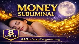 8-Hour Money Subliminal | Reprogram Your Subconscious While You Sleep | 432Hz