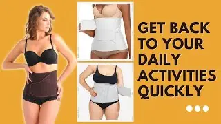 Best Tummy Reducing Belt After C-Section - Ease Backache & Promote Mobility