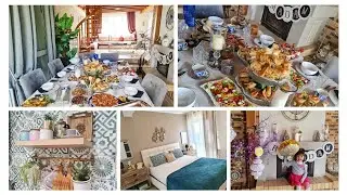 روتيني لتنظيم الوقت لعراضة هماوية في رمضان🌙باسهل الوصفات👏بيتي قبل استقبال الضيوف Routine Ramadan