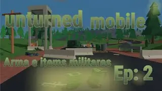 Unturned mobile - arma e item militar- the ravine survival.
