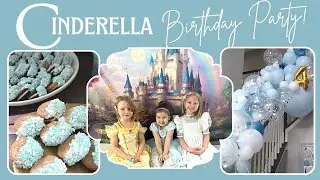 Cinderella Birthday Party and Decorations | Chloe's Fourth Birthday | Interview With My 4 Year Old