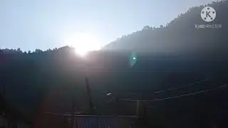 sunset view of my lovely home town thulogau sipadol jay Nepal 🇳🇵🇳🇵