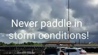 Kayaking in storm conditions?