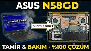 Laptop Isınıyor ve Kapanıyor mu? Asus N580GD Mavi Ekran Hatasına Son! 🛠️