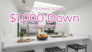 Remodeled 2-Bed Condo | Cherry Creek Schools | $1,000 Down Payment Assistance