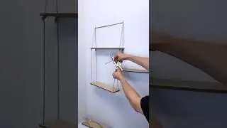 5 Dollar DIY Wall Shelves #fyp #foryou #DIY #dollar