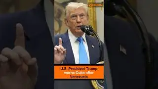 U.S. President Trump warns Cuba after Venezuela
