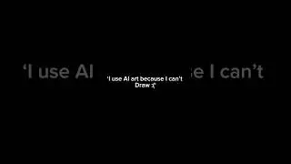 AI art protest #aiart #humanmade #art