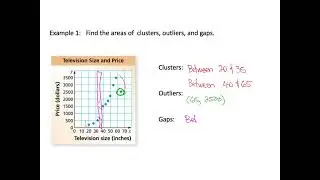 Outliers, Gaps, and Clusters for Scatter Plots