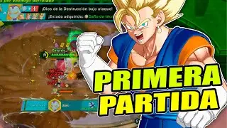 Mi PRIMERA PARTIDA con SUPER VEGITO en Dragon Ball Gekishin Squadra Gameplay