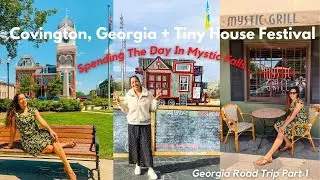 Visiting Mystic Falls (Covington, Georgia) and Largest Tiny House Festival - Georgia Road Trip PT 1