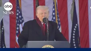 FULL SPEECH: President Trump speaks at Arlington National Cemetery in honor of Veterans Day
