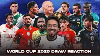 FIFA World Cup 2026 Draw Reaction!