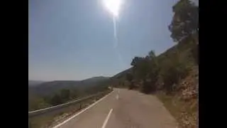 Vidikovac downhill, island of Hvar