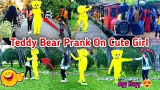 Teddy Bear Prank On Cute Girl😍 || Romantic Dance❤️&zwj;🩹 || India🇮🇳 || Dhupguri Hasbe