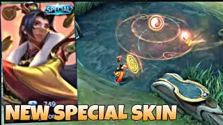 LOU YI NEW SPECIAL SKIN DAWNING FORTUNE GAMEPLAY | MLBB