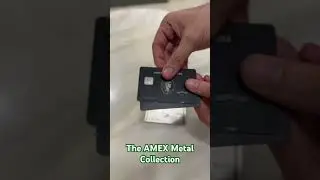 The American Express metal collection of Centurion cards. #amexplatinum #amexblack #centurion