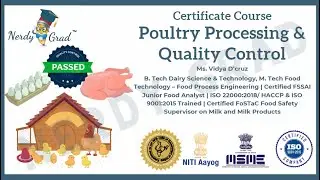 Poultry Processing & Quality Control-Course Overview