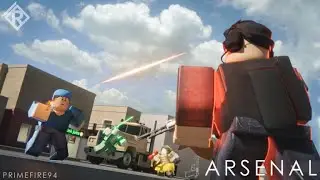jugando por primera ves arsenal (roblox)