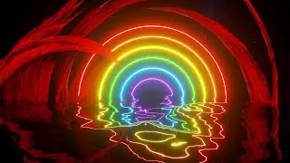 Cinema 4D Octane Beginner Tutorial - Create Beautiful Rainbow