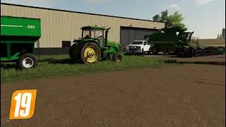 Harvest Time!!!! Iowa Map!!! FS19!!!