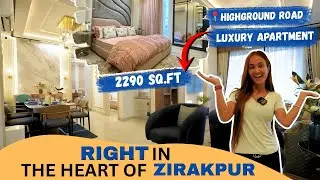 The Zirk Zirakpur &ndash; Luxurious 3+1 BHK with Luxury Living | Clubhouse & Modern Amenities #sampleflat