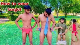 How to wear langot for akhada | Ali pehlwan sdk 