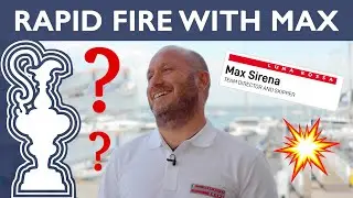 Rapid Fire With Max Sirena | AMERICA'S CUP PRESENTED BY PRADA