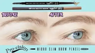 J.Cat Beauty Pro-cision Micro Slim Brow Pencil - Tutorial