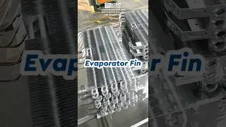 Making Evaporator : Fin And Tube Assembly Inserting Manufacturing Process