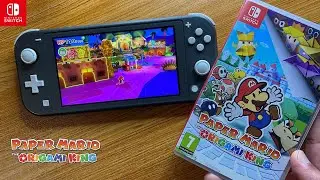 Paper Mario: The Origami King Nintendo Switch Lite Gameplay