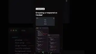 responsive navbar in css @webwithcode 