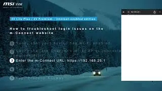 【EV Premium / Life Plus - Online】How to troubleshoot login issues on the m-Connect website