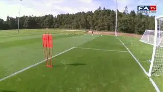 GOGGLE:CAM with England U21 keeper Ben Amos | England U21 VS Norway U21