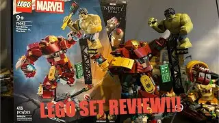 Reviewing LEGO MARVEL Epic Battle: Hulkbuster vs. Hulk | Set 76343 | LEGO Hulkbuster and Hulk