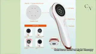Cold Laser Men/Pet Light Therapy Device for Muscle and Joint Pain Relief