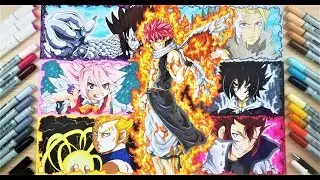The Best Fairy Tail drawing ever! | Commission #14
