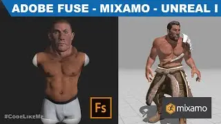 Creating Custom Characters With Adobe Fuse and Mixamo I - UE4 Tutorials #336