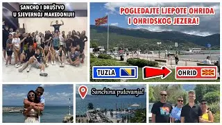 FENOMENALNO OHRIDSKO JEZERO! SANCHO I DRUŠTVO U SJEVERNOJ MAKEDONIJI! 🇲🇰 | Sanchina putovanja 📍