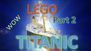 I build the longest LEGO set ever:#TITANIC 9090 pcs:#10294:#630$(PART 2