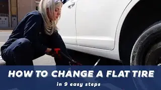 How to Change a Flat and Put on a Spare Tire