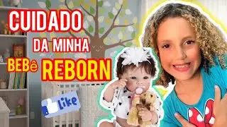 Arrumando minha beb&ecirc; Reborn .