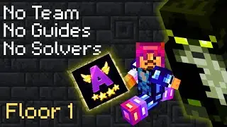 Learning Hypixel Skyblock Dungeons Without ANY Help...(Floor 1)